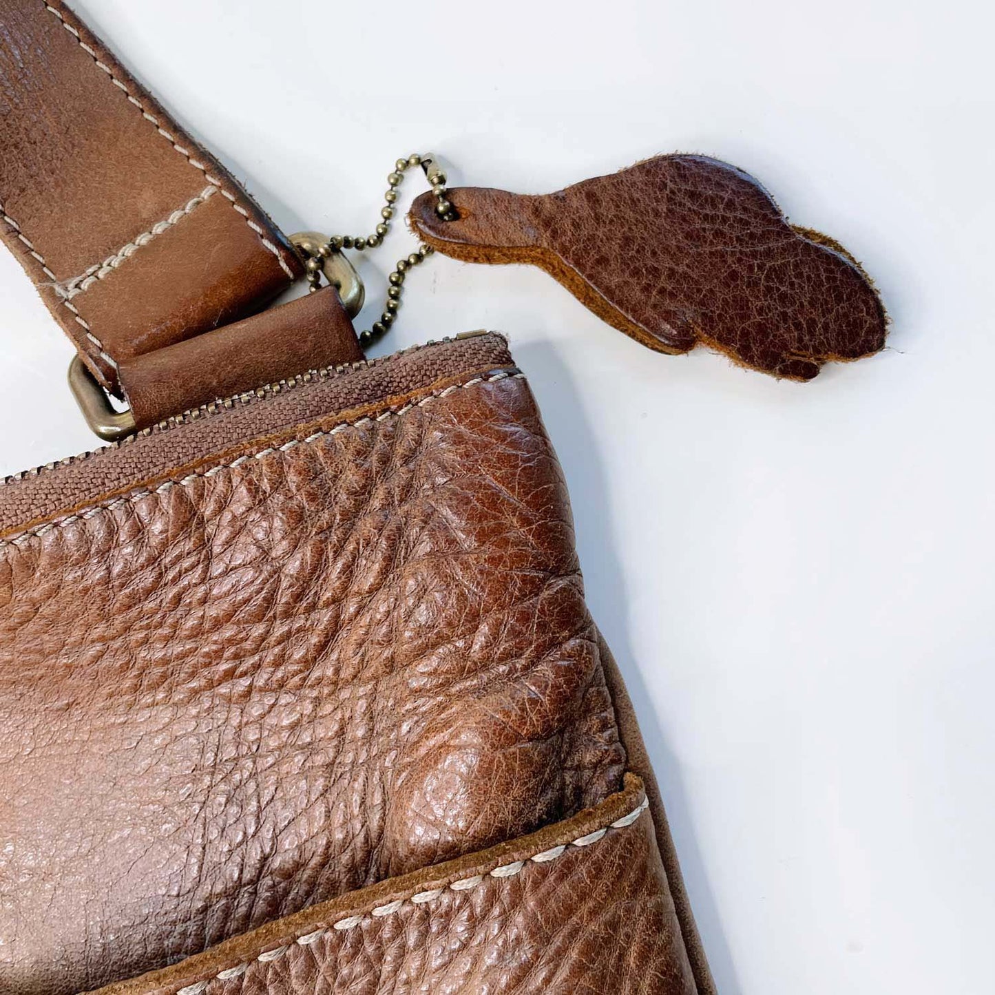 roots ventian village tribe leather bag