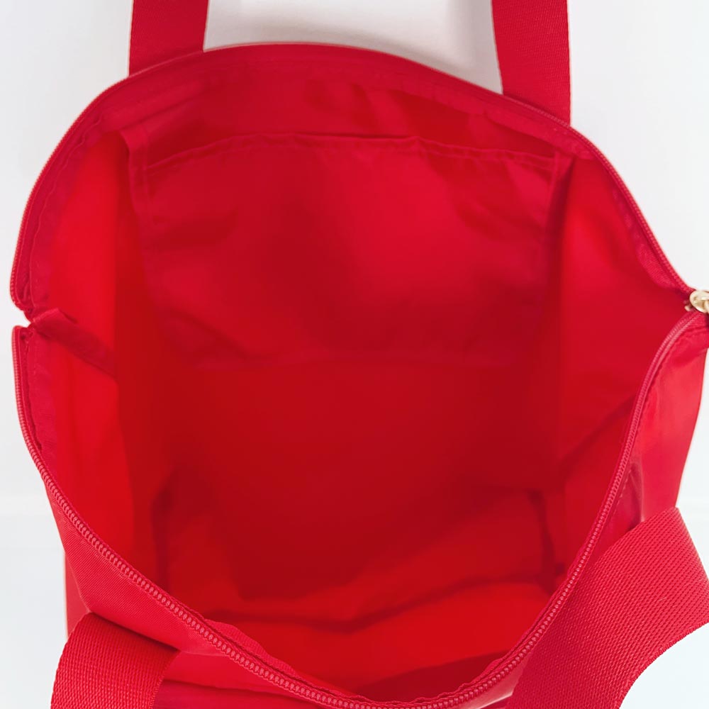 victoria's secret heart zipper tote