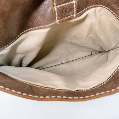 roots ventian village tribe leather bag