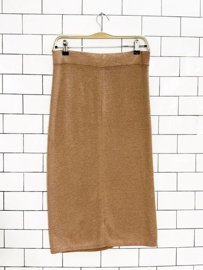 banana republic wrap front knit midi skirt - good market thrift store