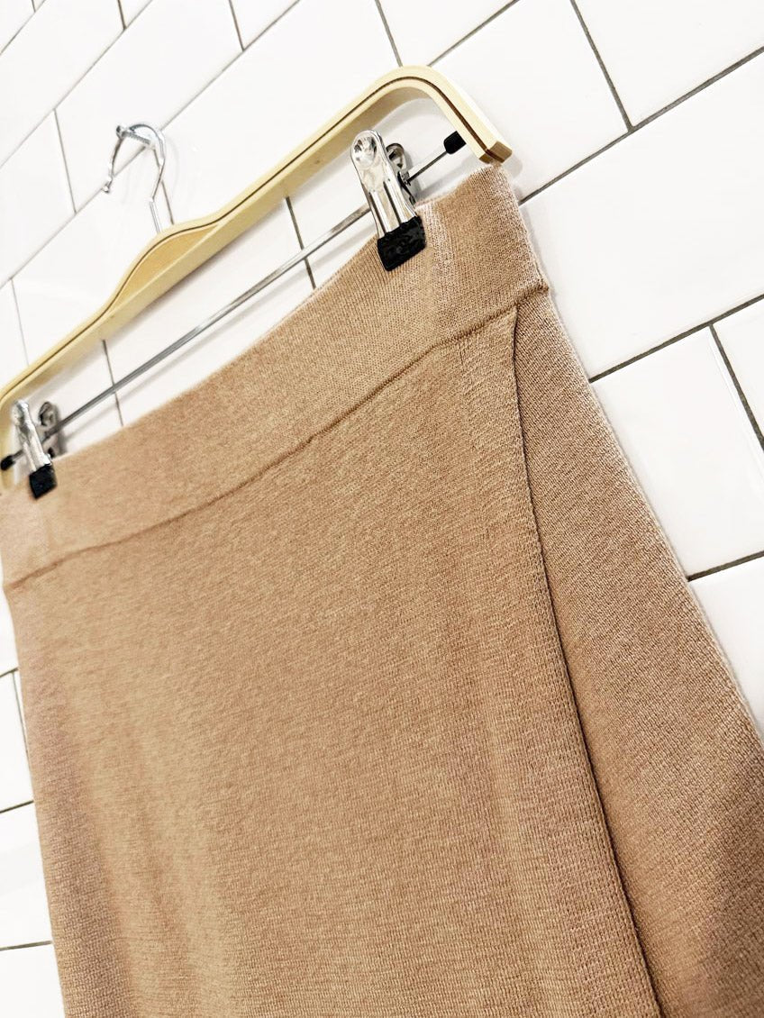 banana republic wrap front knit midi skirt - good market thrift store