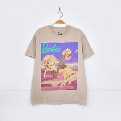 barbie western horse graphic tee