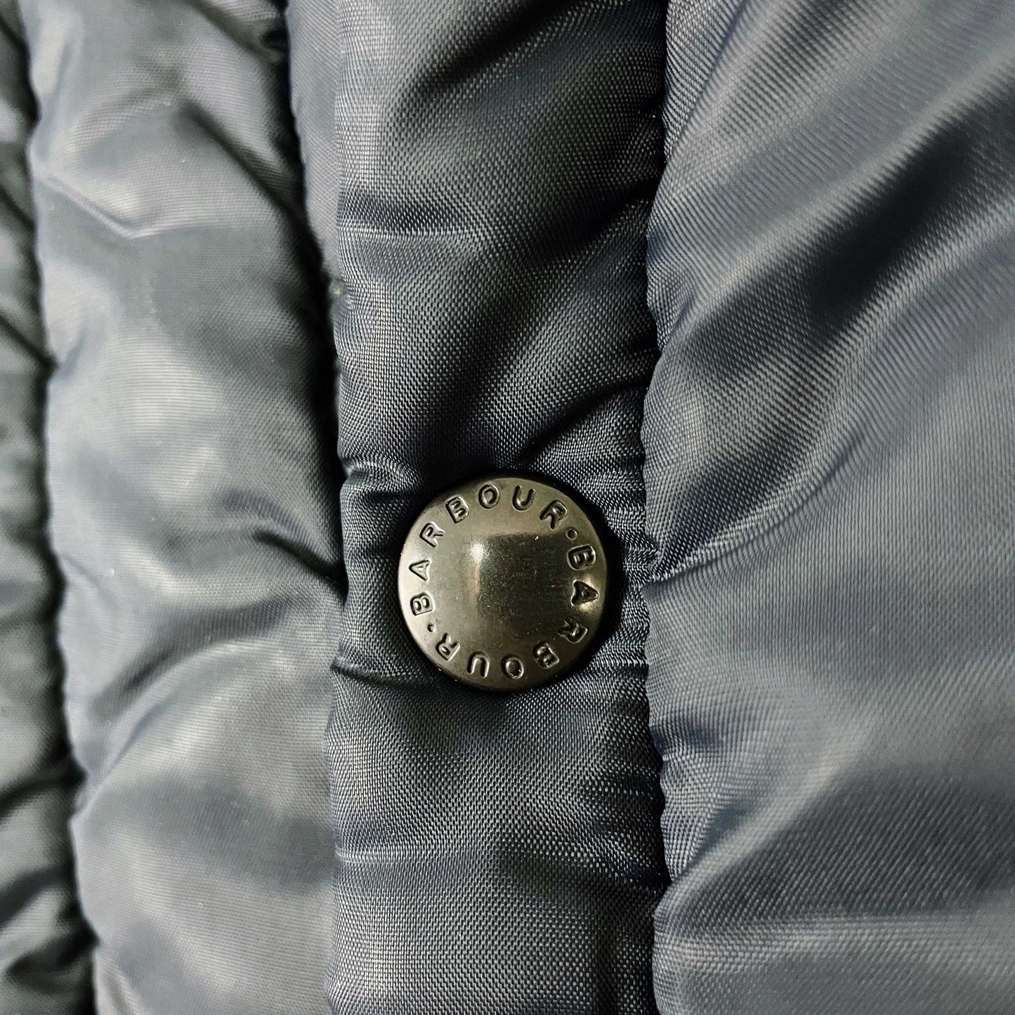 vintage barbour quilted liner barn coat