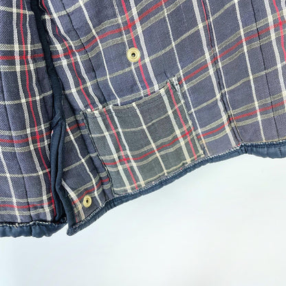 vintage barbour quilted liner barn coat