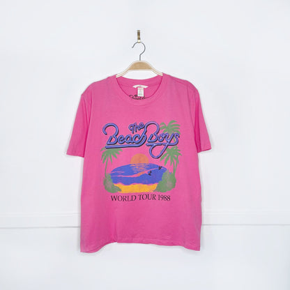 h&m x the beach boys 2023 world tour 88 reprint tee