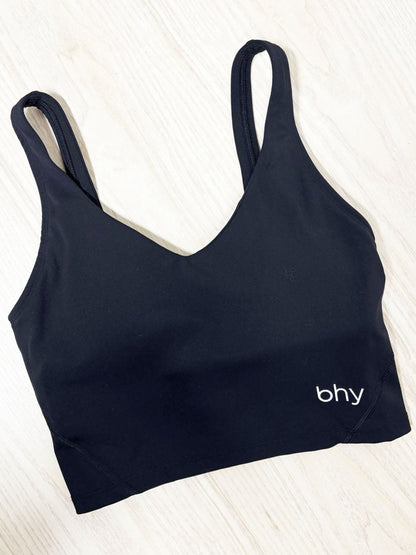 beaches hot yoga stronger together padded bra tank - good market thrift store