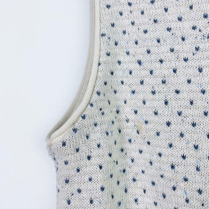 vintage 90s teddy bears knit vest