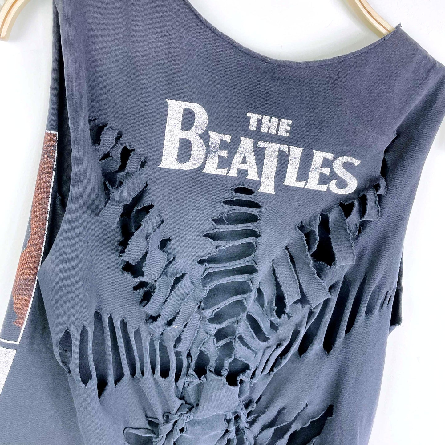 vintage beatles let it be rework tank