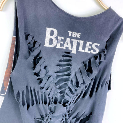 vintage beatles let it be rework tank