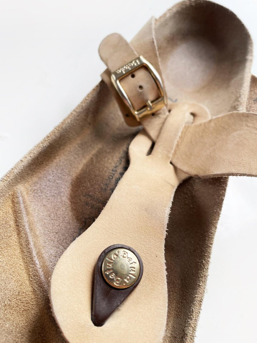 betula birkenstock leather gizeh thong sandal - good market thrift store