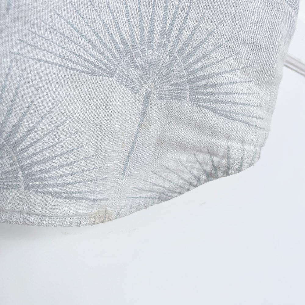 billy reid gauze cotton palm leaf shirt