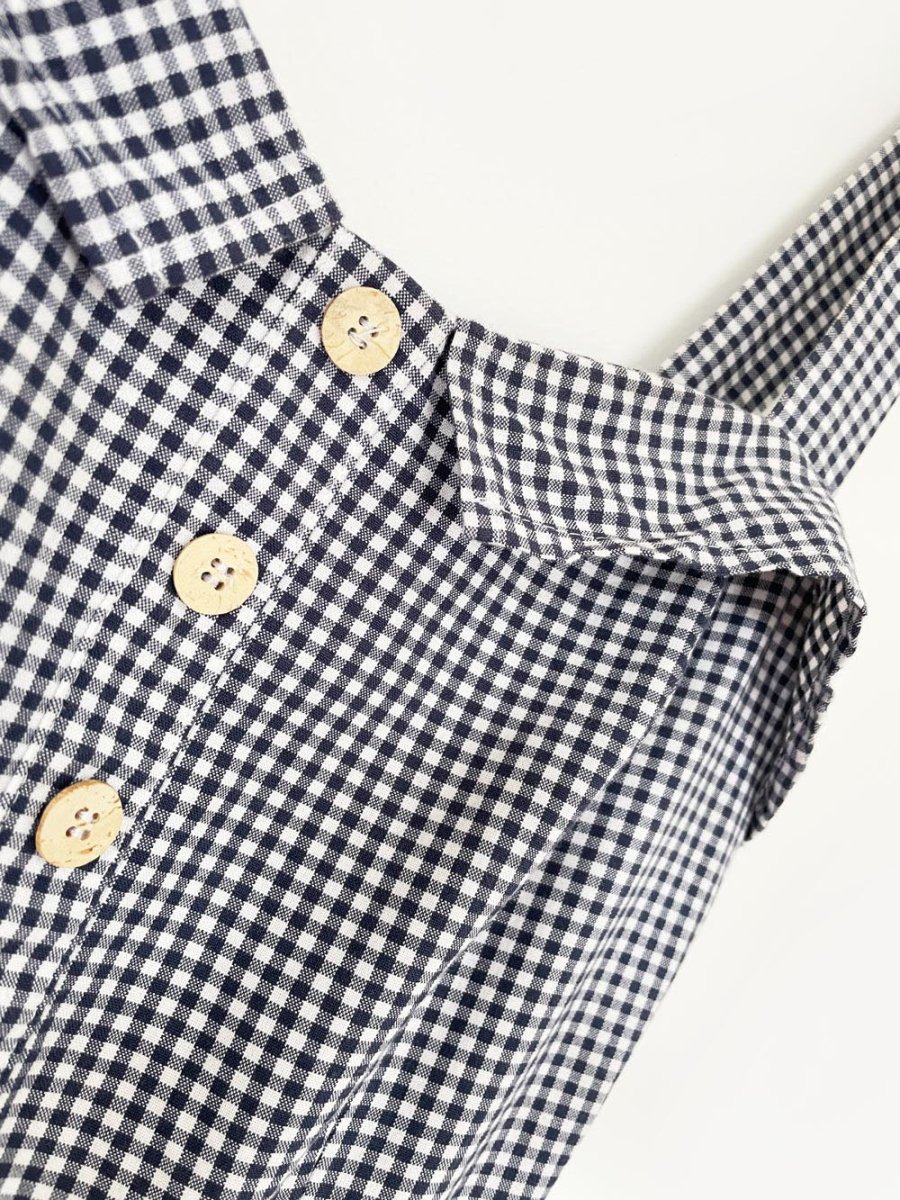 birds of a feather sylph ginham country mini dress | anthropologie - good market thrift store