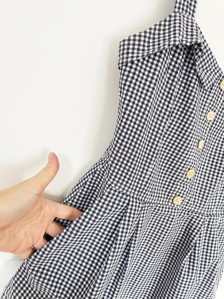 birds of a feather sylph ginham country mini dress | anthropologie - good market thrift store