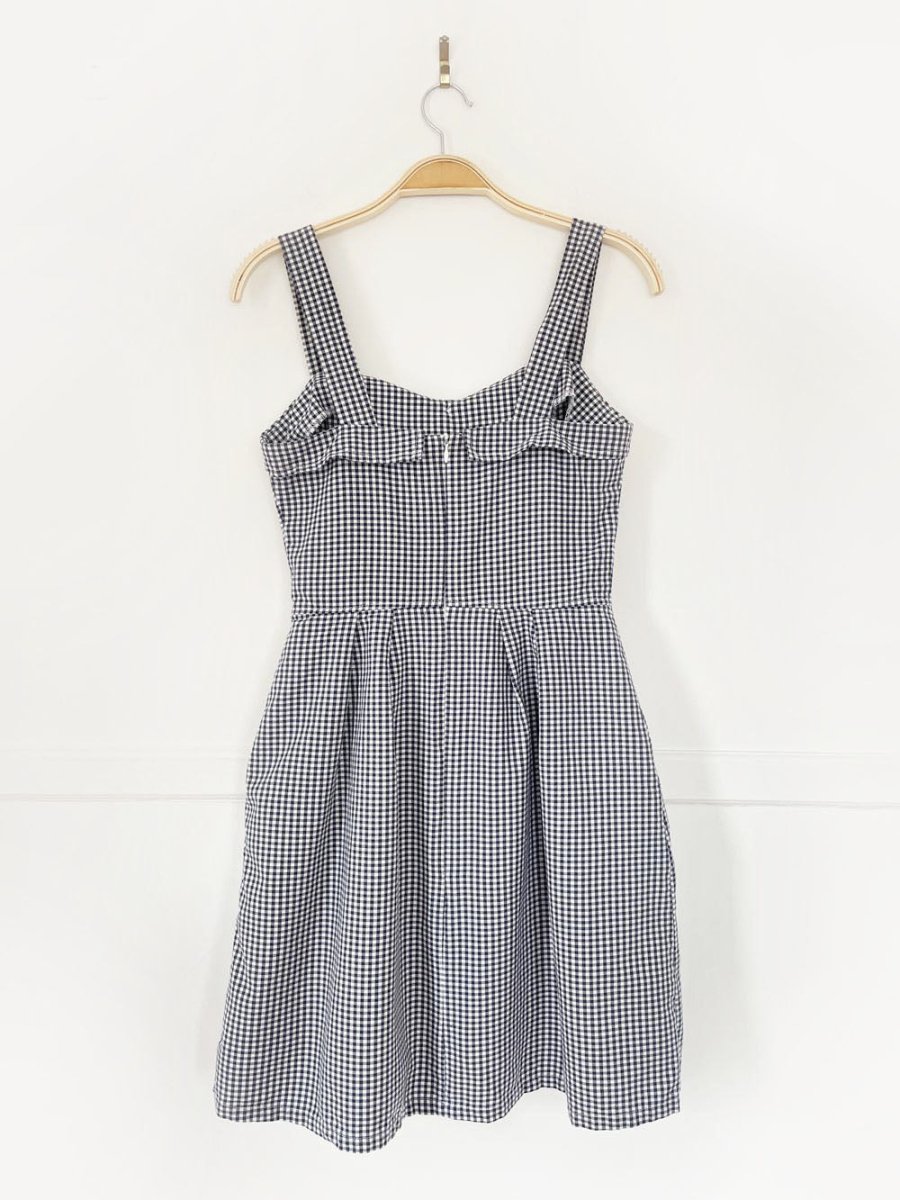 birds of a feather sylph ginham country mini dress | anthropologie - good market thrift store