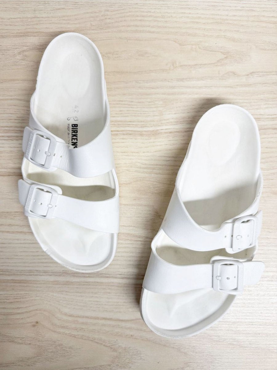 birkenstock arizona eva two strap sandals | made in Germany - good market thrift store