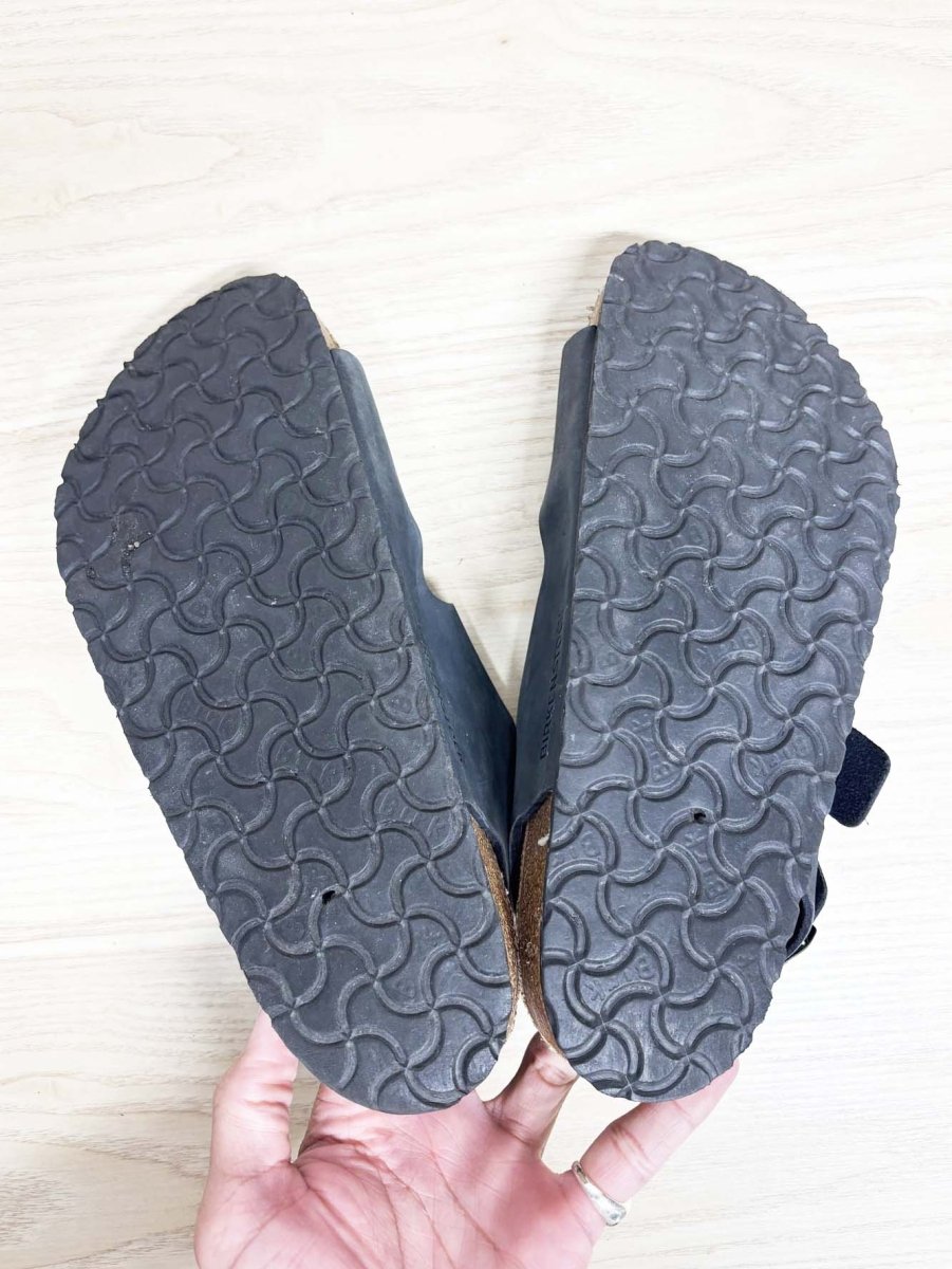 birkenstock milano leather sandal | made in germany - good market thrift store