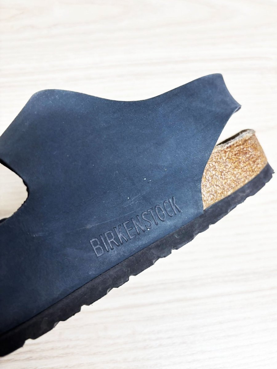 birkenstock milano leather sandal | made in germany - good market thrift store