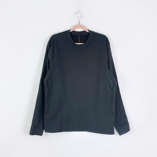 lululemon 2021 french terry oversized ls crew