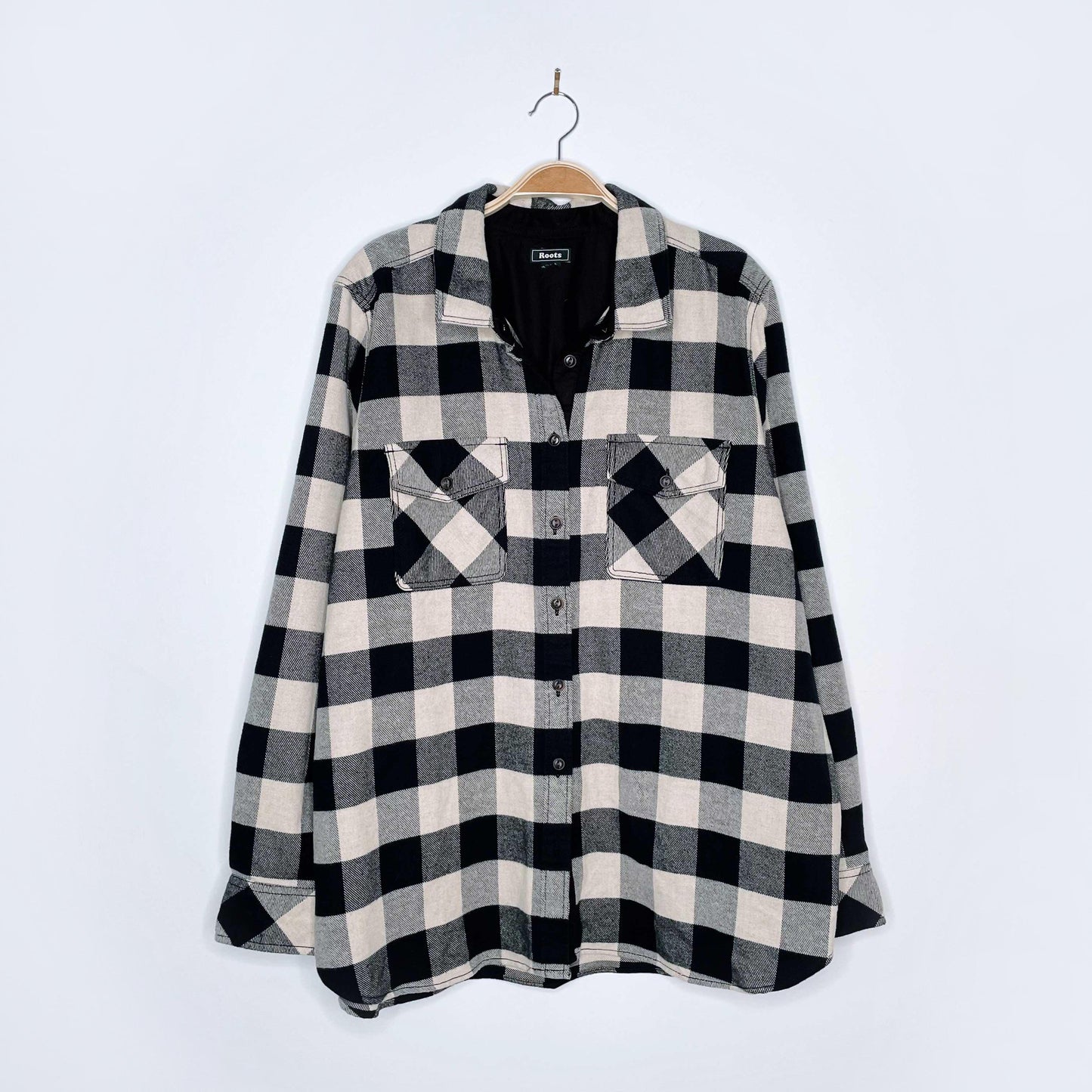 roots 2022 park flannel shirt