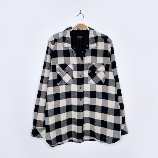 roots 2022 park flannel shirt