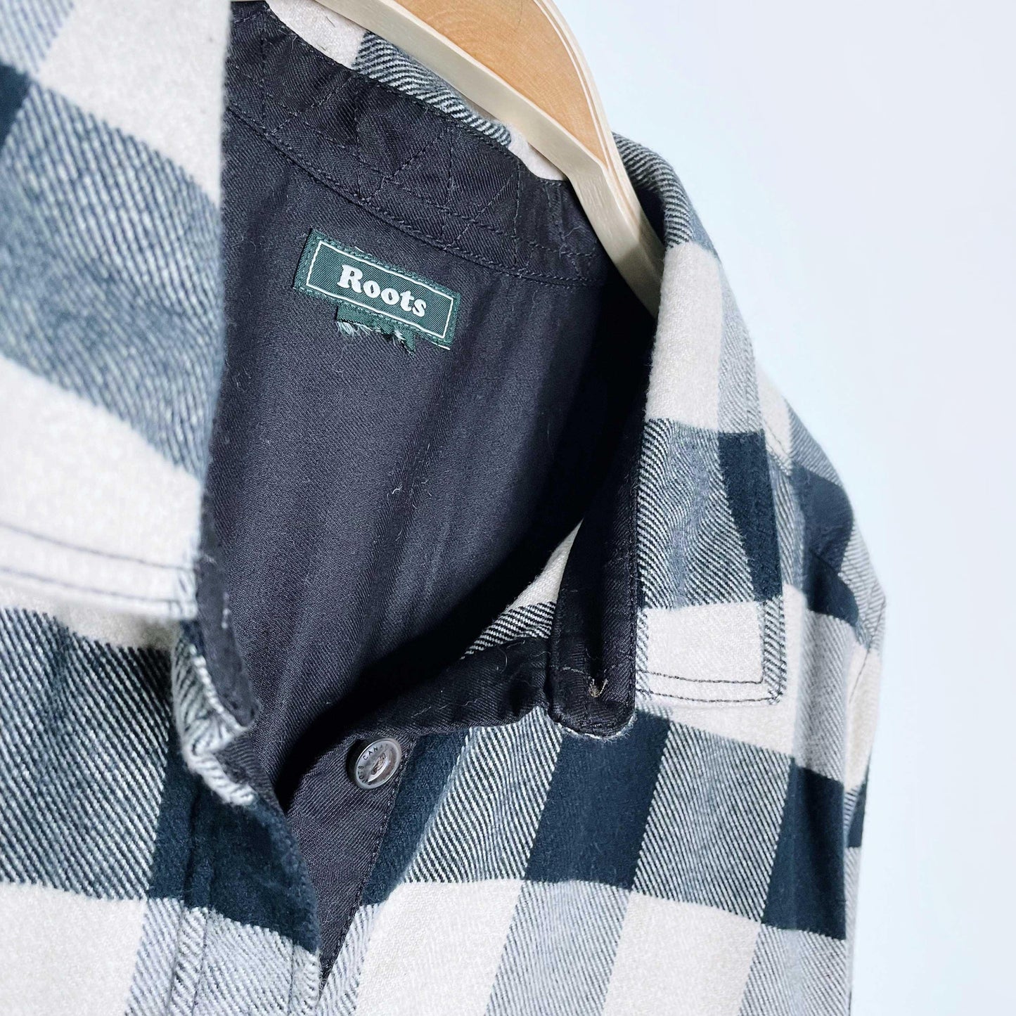 roots 2022 park flannel shirt
