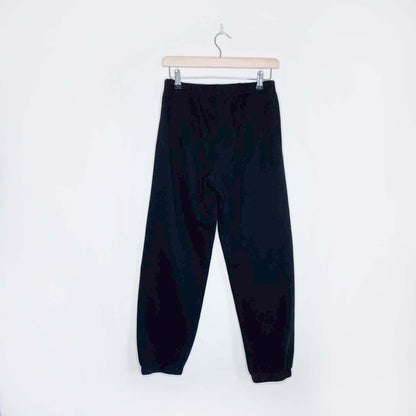 roots black original cooper sweatpants - size small