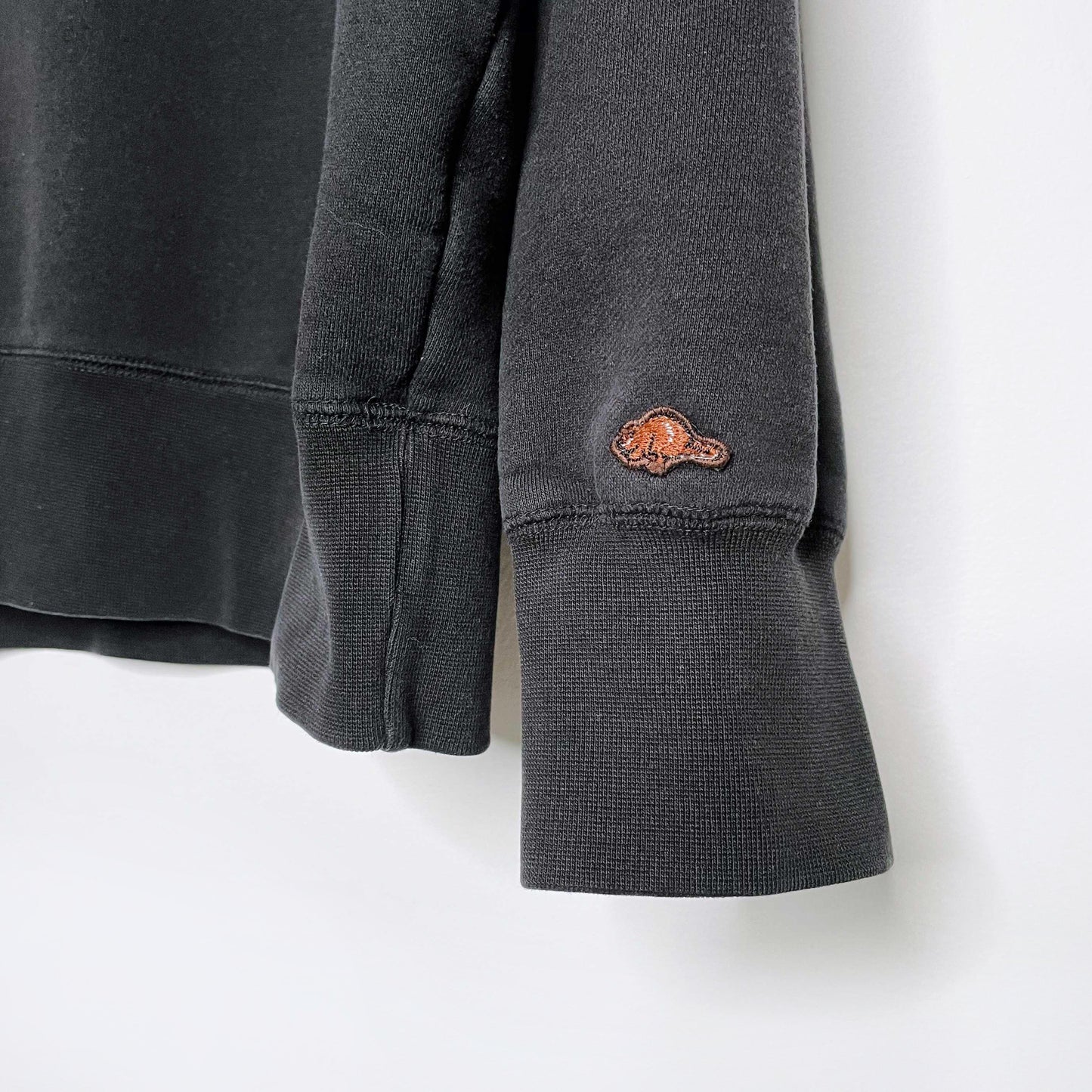 vintage 00s roots 1/4 zip sweatshirt