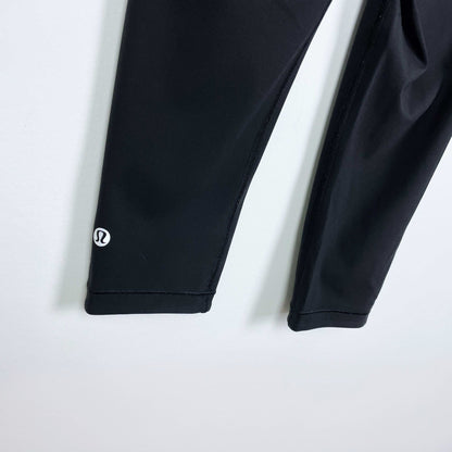 lululemon smooth stride crop tights luxtreme - size 6