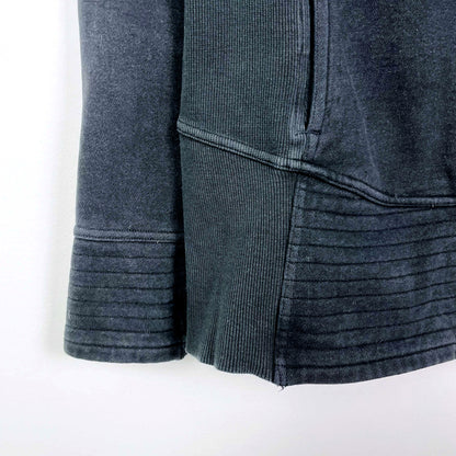lululemon full zip quilted sweatshirt cardigan - size 12
