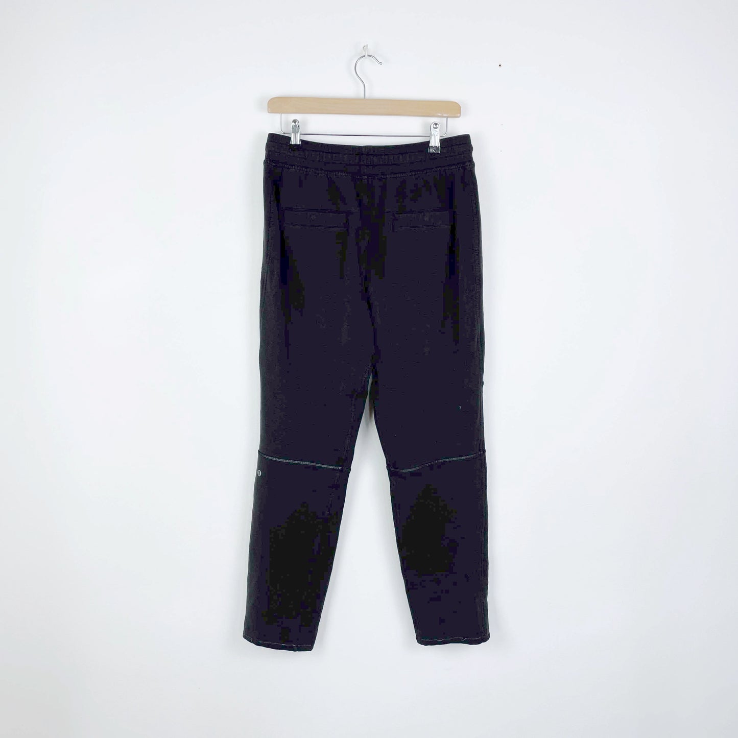 lululemon men's black joggers - size medium