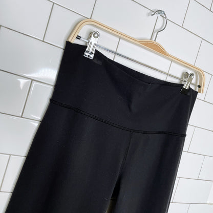 lululemon high rise groove flare leg pants - size large