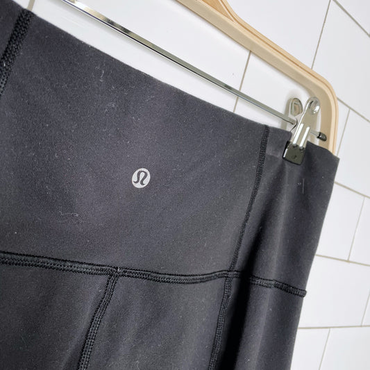 lululemon high rise groove flare leg pants - size large