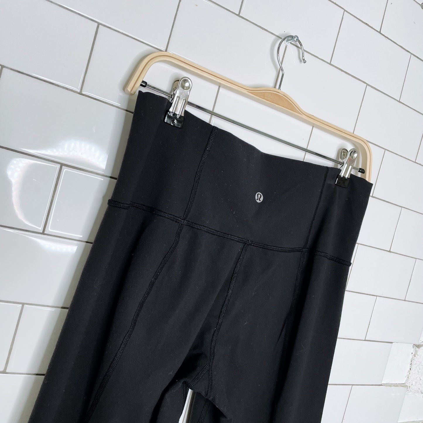 lululemon high rise groove flare leg pants - size large