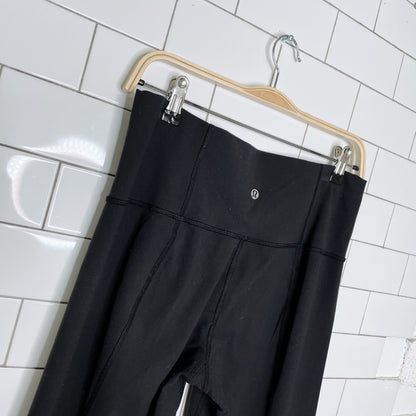 lululemon high rise groove flare leg pants - size large