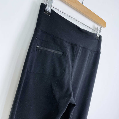 lululemon black high rise straight leg yoga pant - size xs