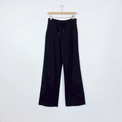 lululemon still high rise wide leg pants - size 6