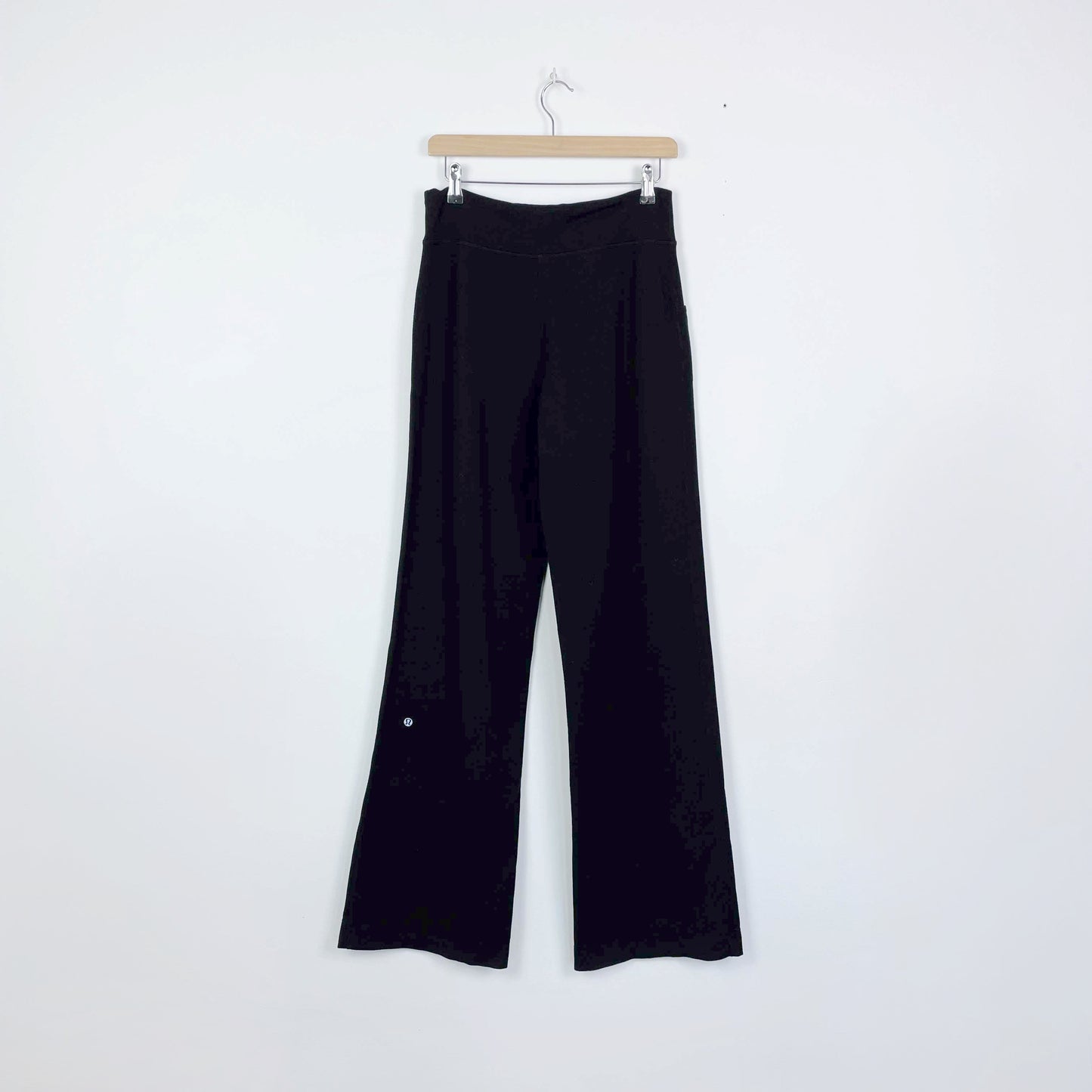 lululemon still high rise wide leg pants - size 6