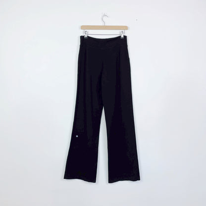 lululemon still high rise wide leg pants - size 6