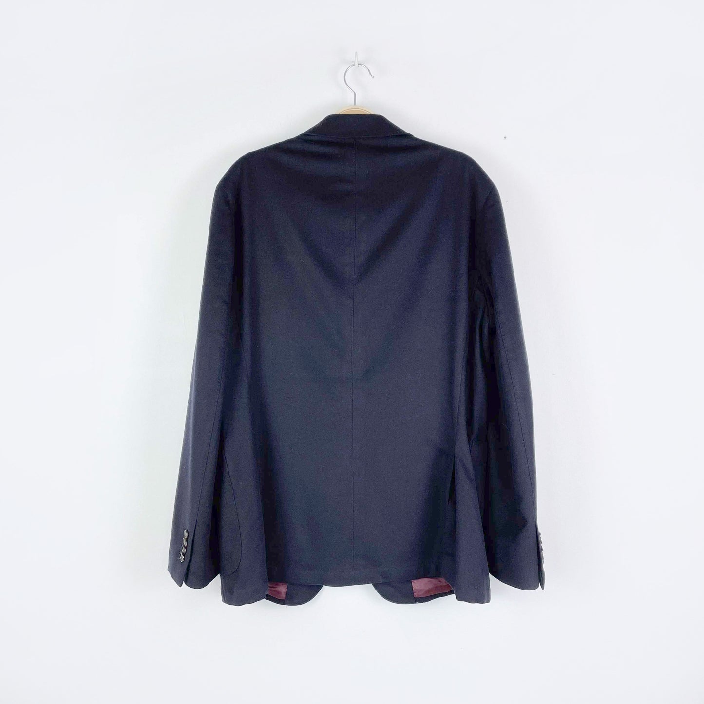 colombo pure cashmere navy blue sport coat