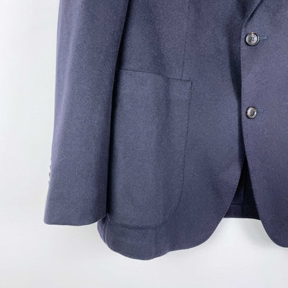 colombo pure cashmere navy blue sport coat
