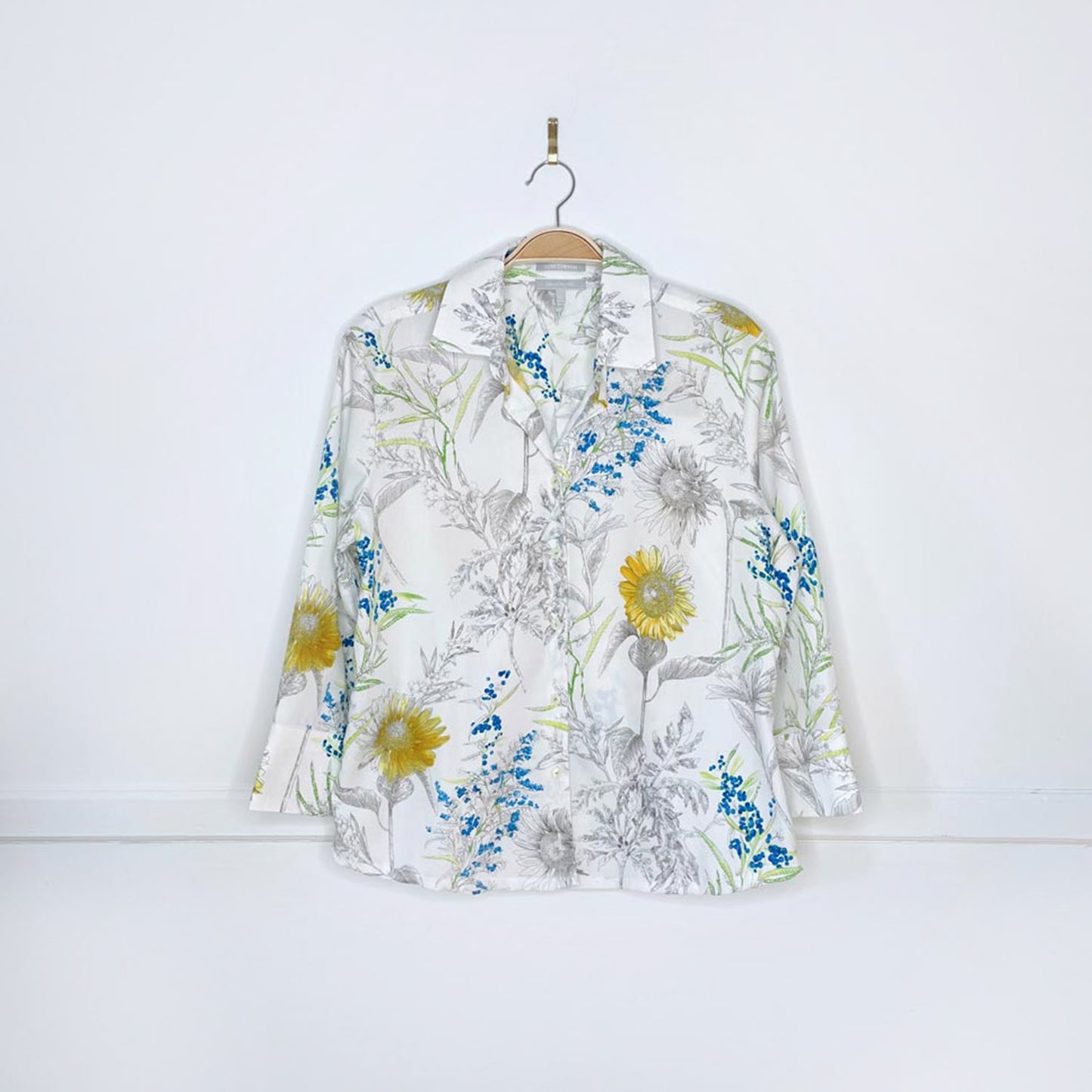 hinson 2023 wu luxe cotton floral blouse