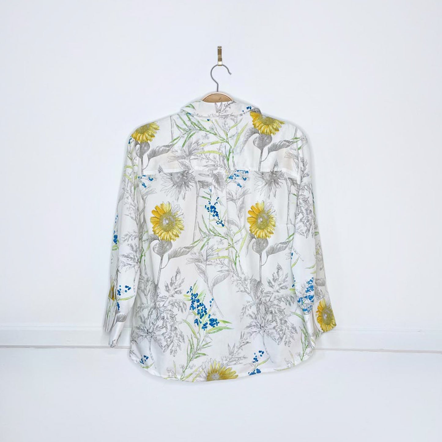 hinson 2023 wu luxe cotton floral blouse