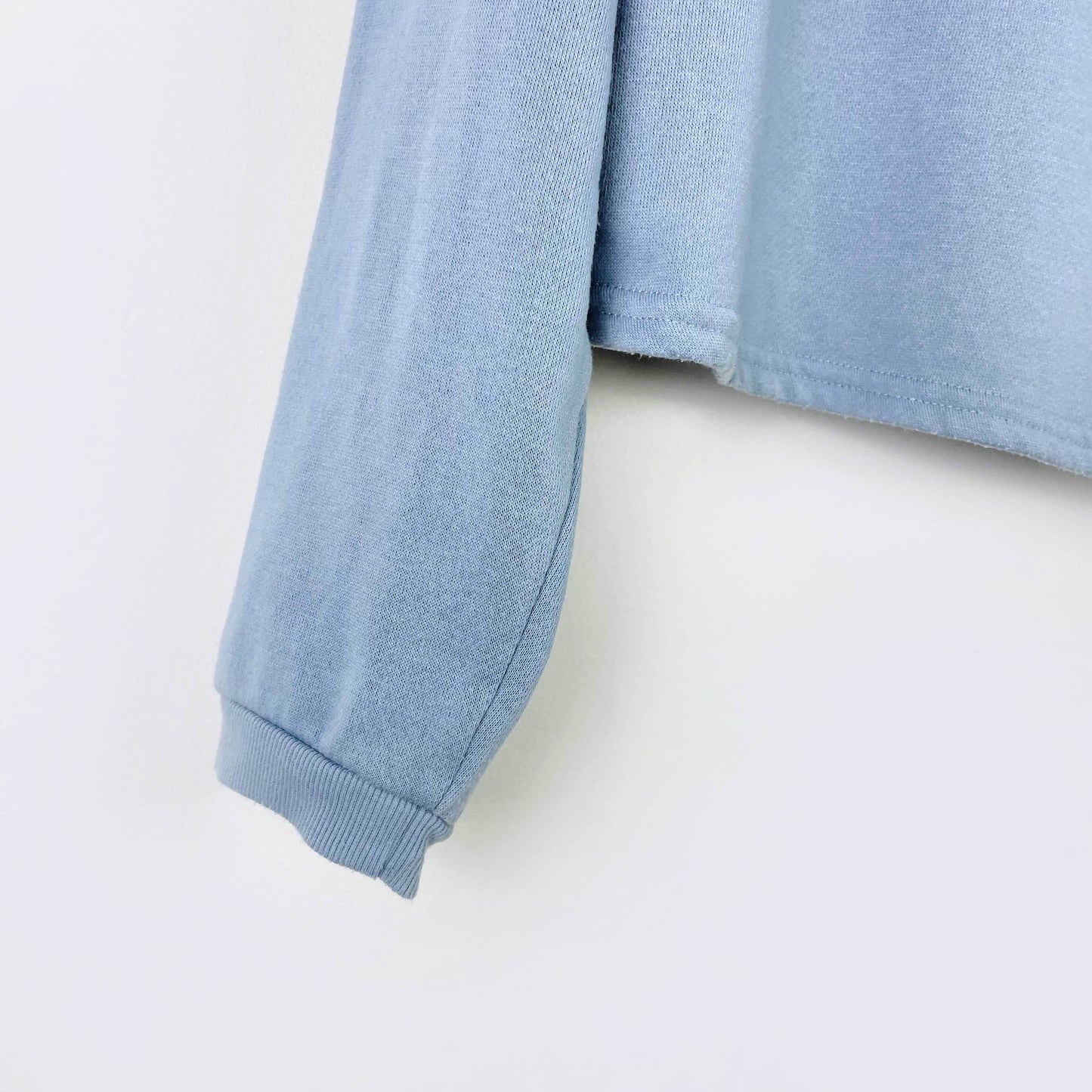 bluenotes rainbow bus cropped hoodie