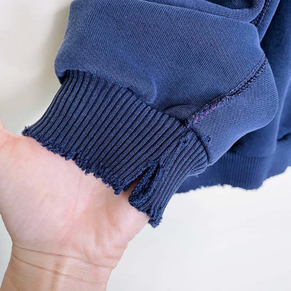 vintage 90s roots nameplate crewneck - size xl