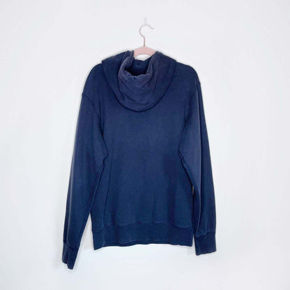 vintage 00s roots varsity nameplate hoodie - size xs