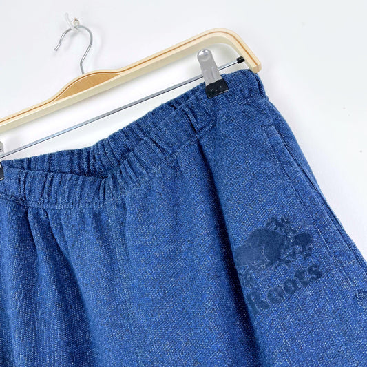roots blue heather classic sweatpant