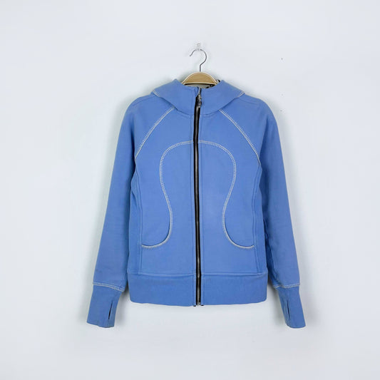 lululemon special edition blanket stitch scuba hoodie - size 6