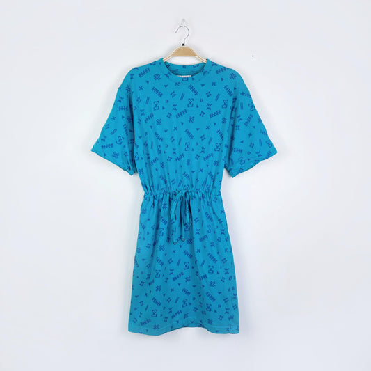 vintage segrets sun prints t-shirt dress