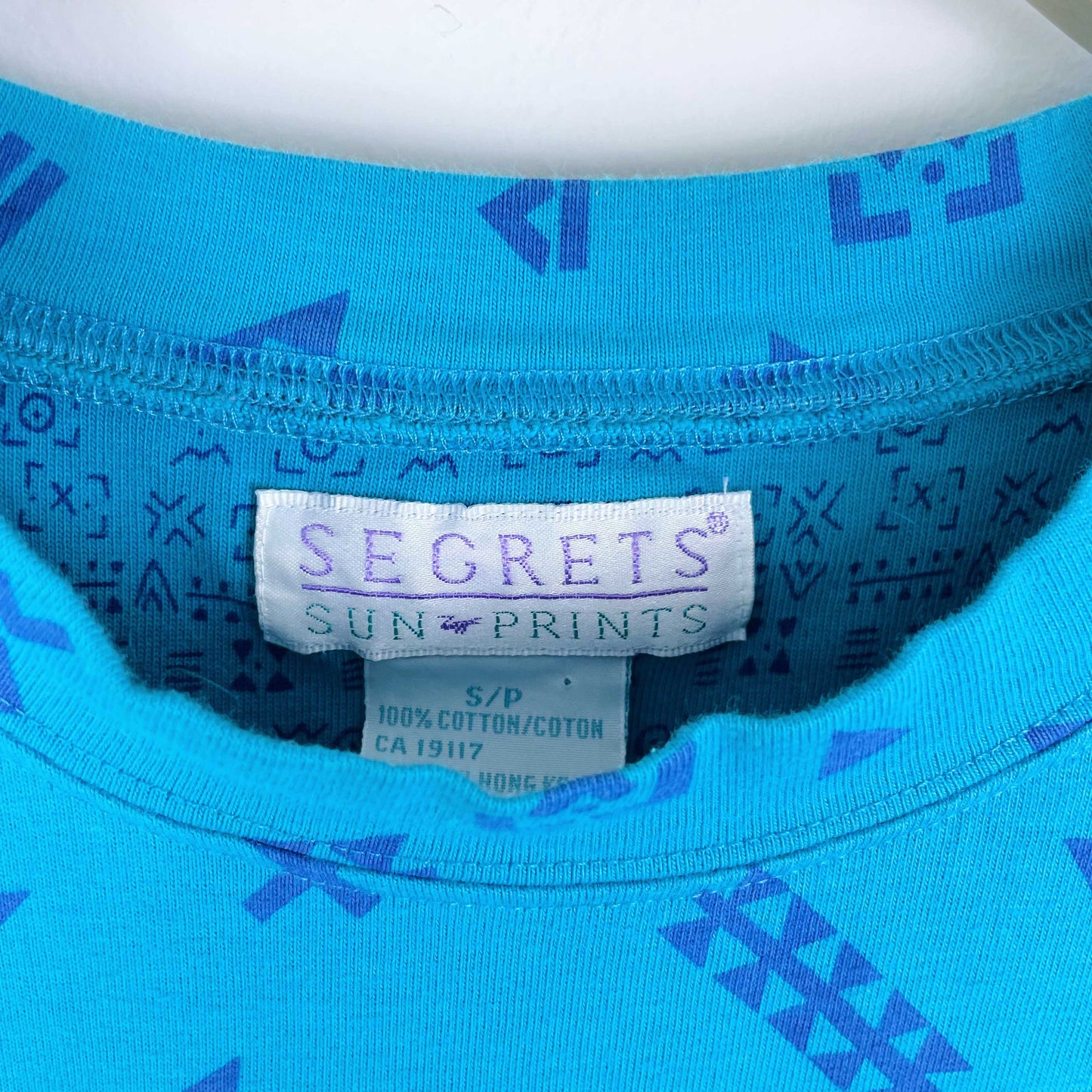 vintage segrets sun prints t-shirt dress