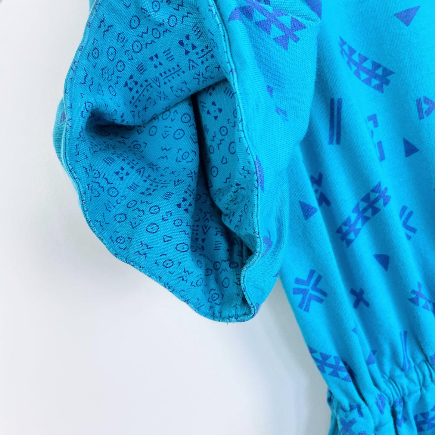 vintage segrets sun prints t-shirt dress